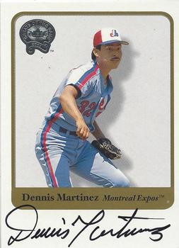 2001 Fleer Greats of the Game - Autographs #NNO Dennis Martinez Front