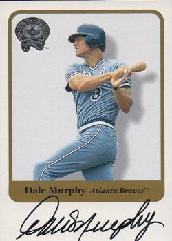 2001 Fleer Greats of the Game - Autographs #NNO Dale Murphy Front