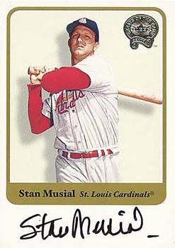 2001 Fleer Greats of the Game - Autographs #NNO Stan Musial Front