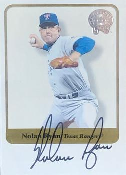 2001 Fleer Greats of the Game - Autographs #NNO Nolan Ryan Front