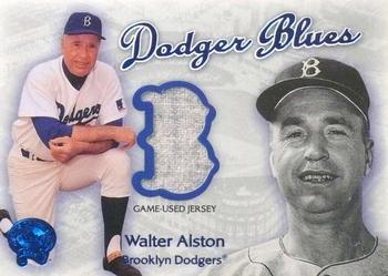 2001 Fleer Greats of the Game - Dodger Blues #NNO Walter Alston Front