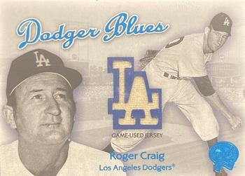 2001 Fleer Greats of the Game - Dodger Blues #NNO Roger Craig Front