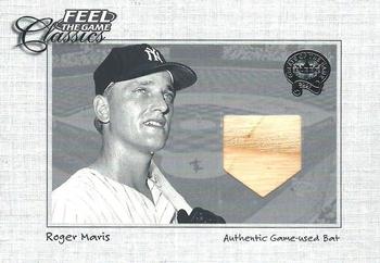 2001 Fleer Greats of the Game - Feel the Game Classics #NNO Roger Maris Front