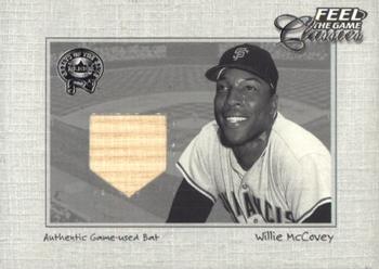 2001 Fleer Greats of the Game - Feel the Game Classics #NNO Willie McCovey Front