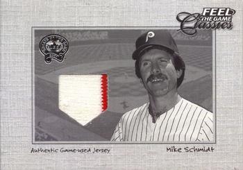 2001 Fleer Greats of the Game - Feel the Game Classics #NNO Mike Schmidt Front
