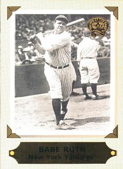 2001 Fleer Greats of the Game - Retrospection Collection #1 RC Babe Ruth Front