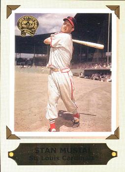 2001 Fleer Greats of the Game - Retrospection Collection #2 RC Stan Musial Front