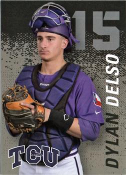 2014 TCU Horned Frogs Schedule Cards #NNO Dylan Delso Front