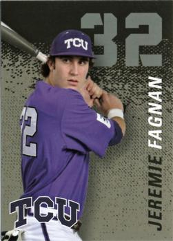 2014 TCU Horned Frogs Schedule Cards #NNO Jeremie Fagnan Front