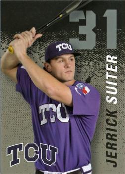2014 TCU Horned Frogs Schedule Cards #NNO Jerrick Suiter Front