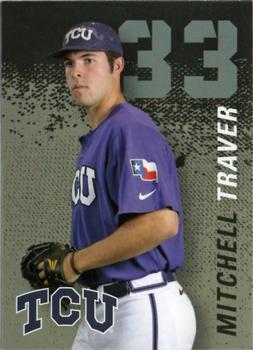 2014 TCU Horned Frogs Schedule Cards #NNO Mitchell Traver Front