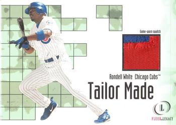 2001 Fleer Legacy - Tailor Made #NNO Rondell White  Front