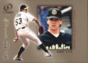 2001 Fleer Legacy - Ultimate #5 Barry Zito  Front