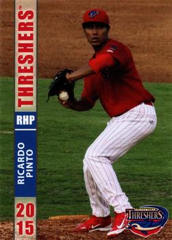 2015 Grandstand Clearwater Threshers #NNO Ricardo Pinto Front