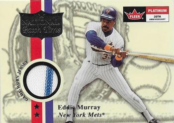2001 Fleer Platinum - National Patch Time #NNO Eddie Murray Front
