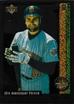 1998 Upper Deck - 10th Anniversary Preview #27 Chuck Knoblauch Front