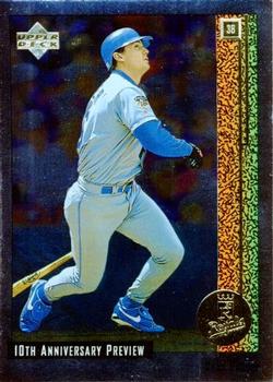 1998 Upper Deck - 10th Anniversary Preview #35 Dean Palmer Front