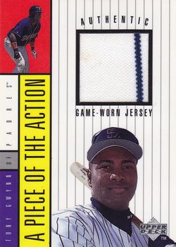 1998 Upper Deck - A Piece of the Action (Series One) #TG Tony Gwynn Front