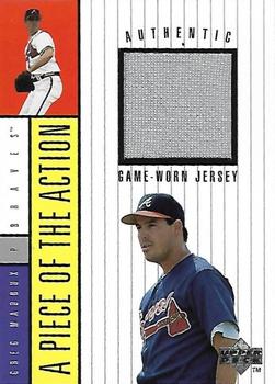 1998 Upper Deck - A Piece of the Action (Series One) #GM Greg Maddux Front