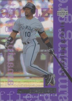 1998 Upper Deck - Amazing Greats #AG28 Gary Sheffield Front