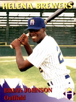 1995 Helena Brewers #NNO Brian Johnson Front