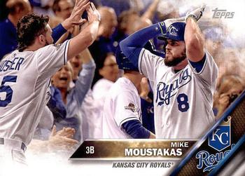 2016 Topps Kansas City Royals #KCR-6 Mike Moustakas Front