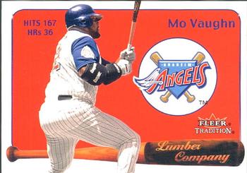 2001 Fleer Tradition - Lumber Company #2 LC Mo Vaughn Front