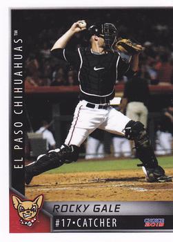 2015 Choice El Paso Chihuahuas #07 Rocky Gale Front