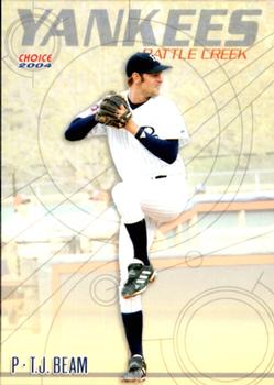 2004 Choice Battle Creek Yankees #2 T.J. Beam Front