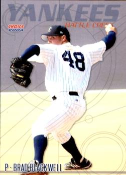2004 Choice Battle Creek Yankees #3 Brad Blackwell Front