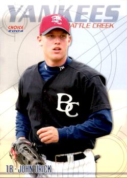 2004 Choice Battle Creek Yankees #27 John Urick Front