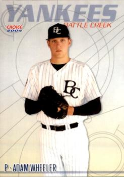 2004 Choice Battle Creek Yankees #29 Adam Wheeler Front