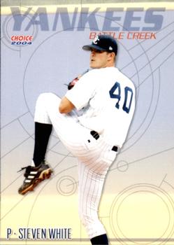 2004 Choice Battle Creek Yankees #30 Steven White Front