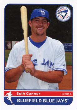 2012 Grandstand Bluefield Blue Jays #NNO Seth Connor Front