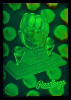 1991 SilverStar Holograms #NNO Rawlings Gold Glove Front