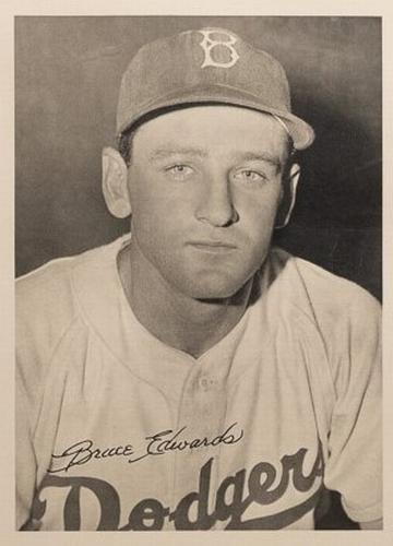 1949 Brooklyn Dodgers Picture Pack #NNO Bruce Edwards Front