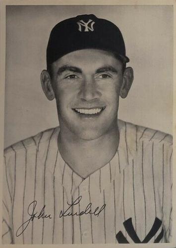 1949 New York Yankees Picture Pack #NNO John Lindell Front