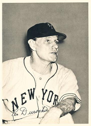 1949 New York Giants Picture Pack #NNO Leo Durocher Front