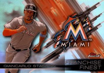 2016 Finest - Franchise Finest #FF-GS Giancarlo Stanton Front
