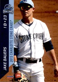 2015 Choice Charlotte Stone Crabs #05 Jake Bauers Front