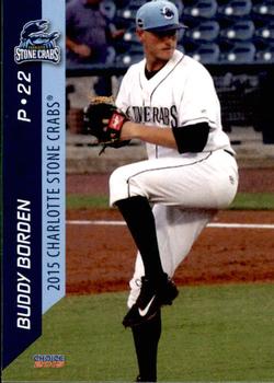 2015 Choice Charlotte Stone Crabs #06 Buddy Borden Front