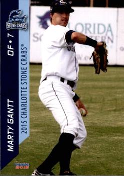 2015 Choice Charlotte Stone Crabs #08 Marty Gantt Front