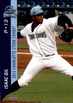 2015 Choice Charlotte Stone Crabs #09 Isaac Gil Front