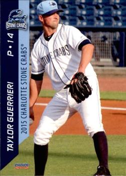 2015 Choice Charlotte Stone Crabs #11 Taylor Guerrieri Front