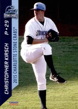 2015 Choice Charlotte Stone Crabs #14 Christopher Kirsch Front