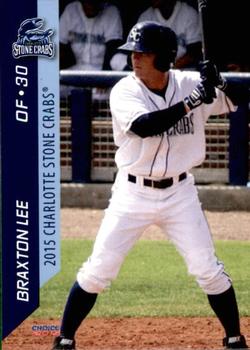 2015 Choice Charlotte Stone Crabs #15 Braxton Lee Front