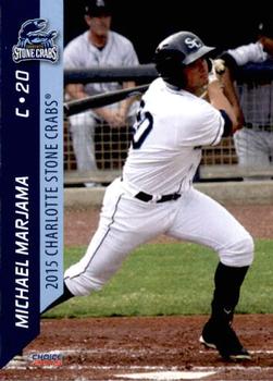 2015 Choice Charlotte Stone Crabs #16 Michael Marjama Front