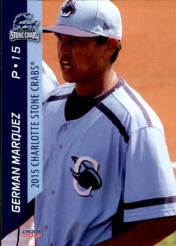 2015 Choice Charlotte Stone Crabs #17 German Marquez Front