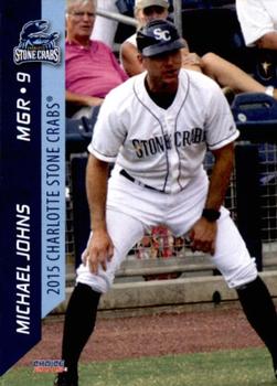 2015 Choice Charlotte Stone Crabs #26 Michael Johns Front