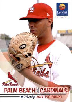 2010 Grandstand Palm Beach Cardinals #NNO Joel Pichardo Front